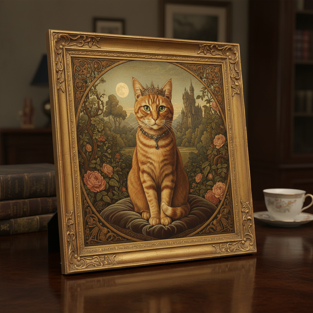 Personalized Cat Portrait